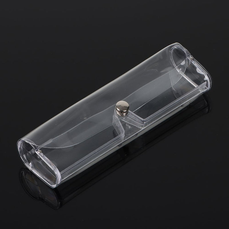 Women Transparent Portable Plastic Glasses Box Eyeglasses Case Glasses Holder
