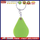 10X Plastic Portable Folding Magnifier Handheld Glass Lens Keychain(Green)