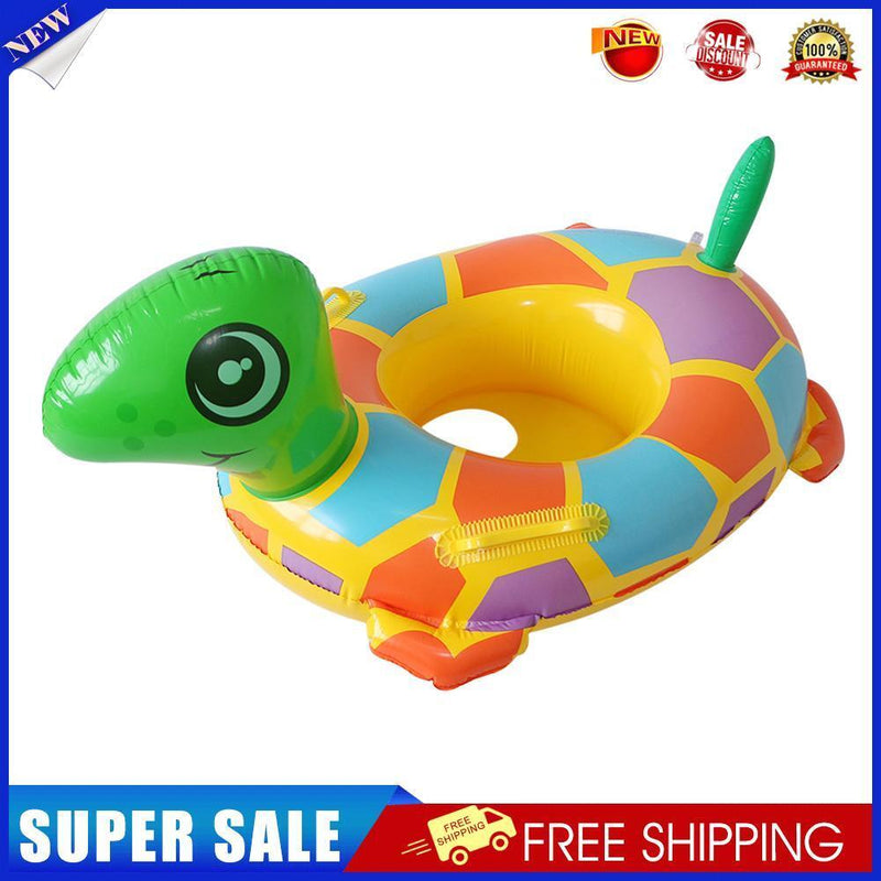 Baby Swimming Ring Seat Cute Inflatable Infant Kid Float Circle with Handle