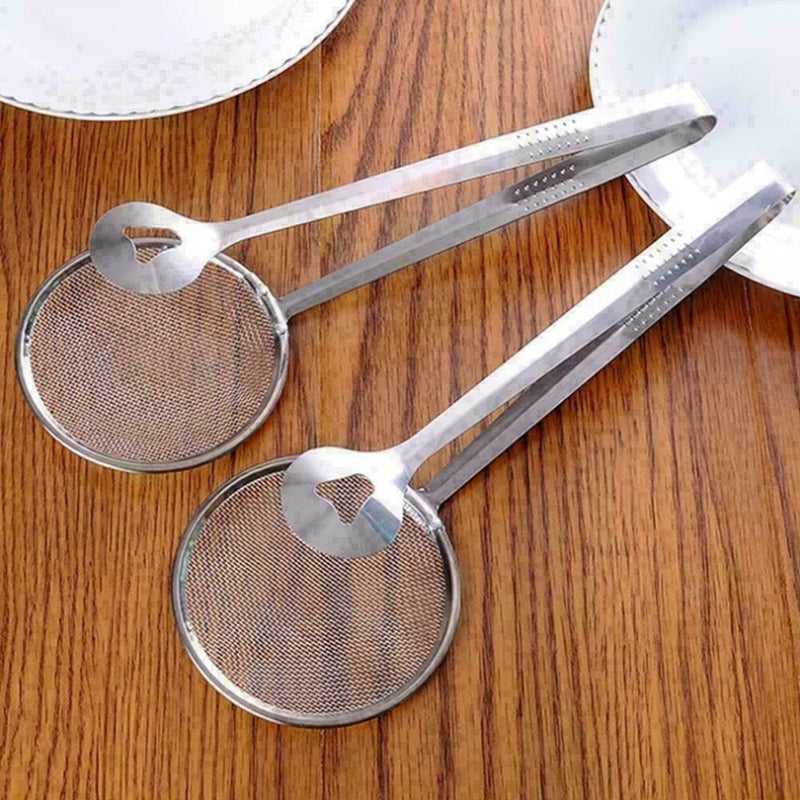 Kitchen Tools Multi-function Spoon With Clip BBQ Oil-Frying S0W3 F9X6 Salad F4F7