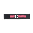 Player Leader Football Captain Armband Nylon Soccer Group Arm Band (Black) Newly