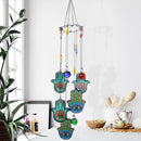 Wind Chimes Rainbow Maker Printed Metal Balcony Printed Windchimes Decorations