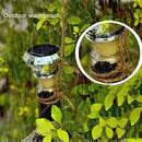 10pcs LED Solar Bottle String Light Diamond Cork Fairy Lamp Decor (White) Newly