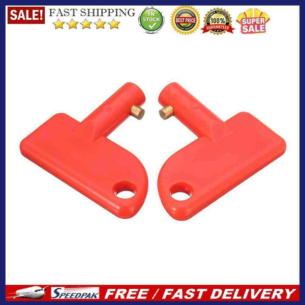 Mini Car Marine Battery Cut Off Key Power Disconnect Isolator Switch Spare