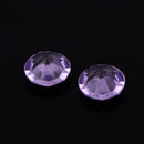 500pcs 10mm Transparent Acrylic Awl Wedding Table Party Decor (Purple)