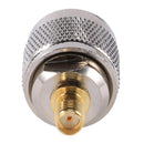 Asiproper PL259 UHF-J Male to SMA-K Female HF Coax Antenna Adapter