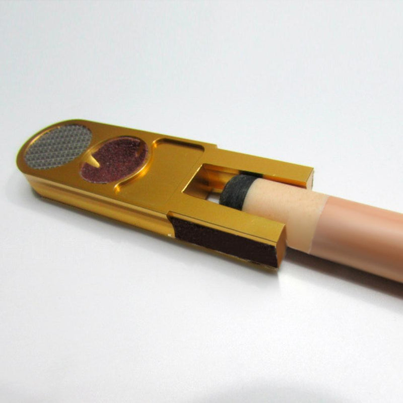 Muti-functional U-shape Billiards Pool Cue Tip Trimmers Repairer Tool Newly