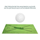 Golf Training Mat, Portable Golf Practice Training Aid Mat for Swing, 12x24