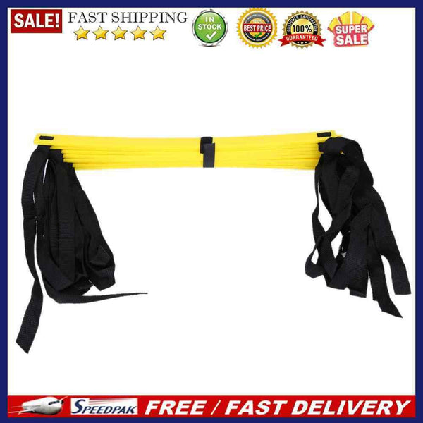 Nylon Straps Agility Ladder Football Speed Training Stairs (4m 8-Rung)
