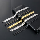 Steel Hematite Magnetic Therapy Bracelet Energy Healing Detachable Bangle