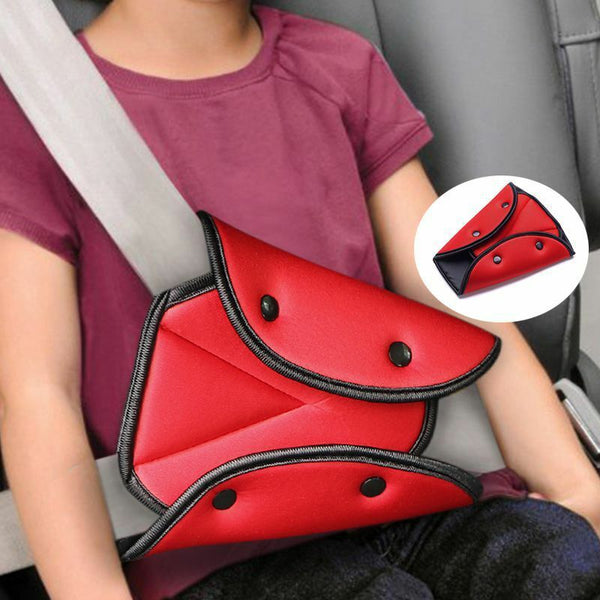 Universal Car Safe Seat Belt Cover Soft Adjustable Children Safety Belt Fixer