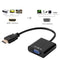 HDMI to VGA Male to Famale 1080P Digital to Analog Video Audio Cable Converter