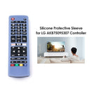 TV Remote Control Cases Silicone Shockproof Protective Covers for LG AKB75095307