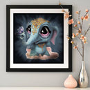 Diamond Painting 5D DIY Calf Elephant Full Round Drill Rhinestone Picture