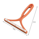 Portable Hair Remover Roller Sofa Coat Clothes Lint Fuzz Brushes (Orange)