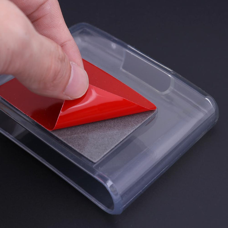 Car Universal Phone Holder Transparent Storage Car Mobile Phone Charge Box