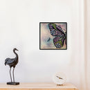 Half Butterfly Oil Paint By Numbers Kits DIY Handpainted Animal Wall Art