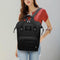 Baby Care Diaper Bags Solid Color Mommy Travel Backpacks Large Oxford Nappy B