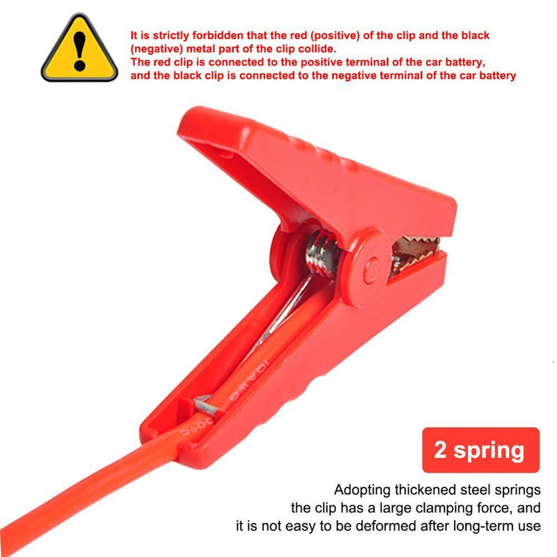 Battery Jumper Starting Power Cable Alligator Clamps with EC5 Booster Connector