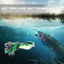 Hard Bionic Frog Fishing Lure Tackle 9cm 10g Wobblers False Bait (Green) Newly