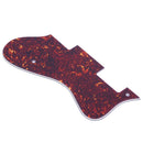 Universal 3 Ply Pickguard Scratch Plate for Epiphone Electric Guitar (Brown