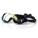 Adults Swimming Eyewear Outdoor Waterproof Anti-fog Diving Goggles (Black)
