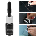 Car Windows Glass Repair Liquid Gloves Auto Cracked Scratch Fluid (1 Set)