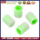 4pcs Schrader Valve Cover Luminous Nozzle Valve Cap for Auto Motorcycle Bicycle