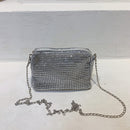 Fashion Diamonds Shoulder Bags Women Rhinestones Chain Crossbody Handbag