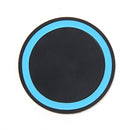 Black Qi Wireless Charger Pad Charging Receiver +  USB Cable