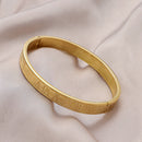 Luxury Cuff Bracelet Carving Roman Numeral Jewelry Birthday Gift for Men Wo