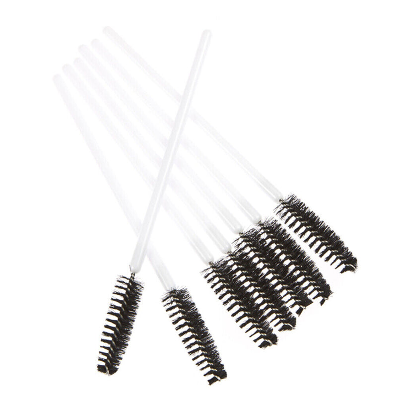 50PCS Disposable Eyelash Brush Mascara Wands Applicator Spoolers Makeup(3)