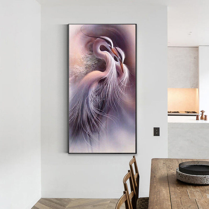 Heron Oil Paint By Numbers Kits DIY Wall Art Picture Craft Home Decoration Gifts