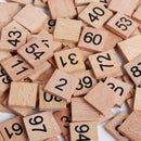 Montessori Counting Game 1-100 Consecutive Sorting Blocks Wooden Numbers Board