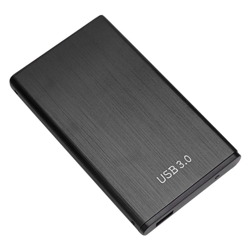USB 3.0 Hard Disk Case External Enclosure Box for 2.5 inch HDD SSD (Black)