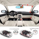 HD 1080P 4.3 inch Dual Lens Car DVR Rear View Mirror Dash Cam Video Camera Newly