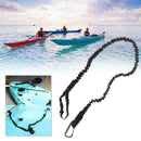 Kayak Canoe Paddle Rod Leash Safety Rope Carabiner n Boats Rowing Fast n G4Z8