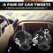 2pcs 500W Dome Car Tweeter Speakers Mini Treble Loudsspeaker Car Audio Speakers