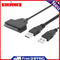 Broadroot USB 2.0 SATA 7+15Pin Adapter Converter Cable for 2.5-Inch HDD Laptop