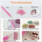 5D DIY Round Drill Diamond Painting Night Wolf Cross Stitch Embroidery Kit Newly
