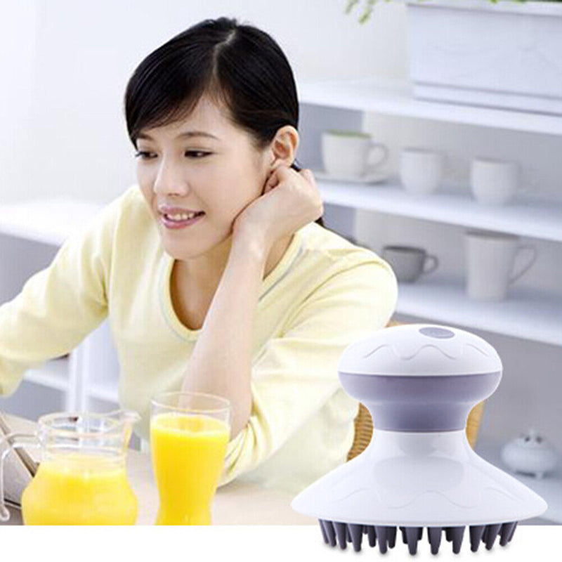 Electric Wireless Scalp Comb Head Massager Head Relax Machine Brush Health Care