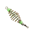 5 Pc 8cm Wire Method Carp Fishing Feeder Swim Feeders B6G3 Lead B1C8 S Z2J2