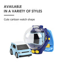 USB Charging 4CH 1/58 Remote Control Wrist Watch Toys 5km/h 2.4GHz RC Racing Car