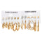 Earrings For Women Geometric Earrings Jewelry Drop Earrings Set Zircon Earring