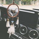 Decorative Feather Ornament Car Pendant Dream Catcher Hanging Wind Chimes