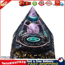 Orgonite Pyramid Healing Crystals Reiki Chakra Meditation Stones (Cancer) Newly
