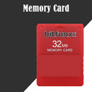 V1.966 Free McBoot 32MB Memory Cards for Sony PS2 Game Console Card (Red) Newly