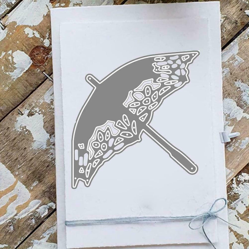 Umbrella Metal Cutting Dies Die Cut Stencil Embossing Scrapbooking Sale DIY