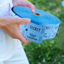 #A 1 Roll/2000pcs Multipurpose Raffle Tickets for Admission Drink Food Parking