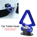 Universal ABS Car Trailer Hook Decoration Racing Triangle Style Bumper Tow Hook